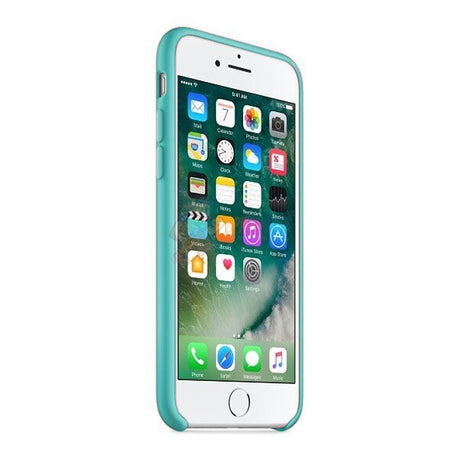 iPhone 7 iPhone 8 Slim Soft Silicone Protective ShockProof Case Cover Sea Green