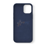 iPhone 12 6.1" Slim Soft Silicone Protective ShockProof Case Cover Dark Blue