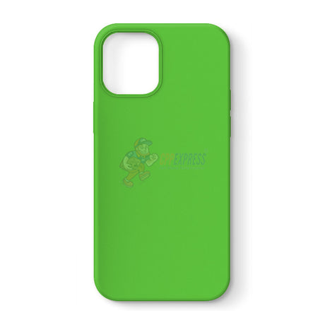 iPhone 12 iPhone 12 Pro 6.1" Slim Soft Silicone Protective ShockProof Case Cover Fluorescent Green