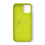 iPhone 12 iPhone 12 Pro 6.1" Slim Soft Silicone Protective ShockProof Case Cover Fluorescent Yellow