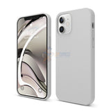 iPhone 12 6.1" Slim Soft Silicone Protective ShockProof Case Cover Gray