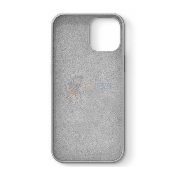 iPhone 12 6.1" Slim Soft Silicone Protective ShockProof Case Cover Gray