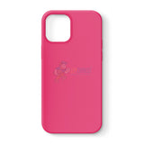 iPhone 12 6.1" Slim Soft Silicone Protective ShockProof Case Cover Hot Pink