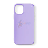 iPhone 12 6.1" Slim Soft Silicone Protective ShockProof Case Cover Lavender