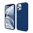 iPhone 12 Pro Max Slim Soft Silicone Protective ShockProof Case Cover Blue