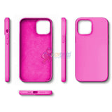 iPhone 12 Pro Max Slim Soft Silicone Protective ShockProof Case Cover Fushia