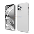 iPhone 12 Pro Max Slim Soft Silicone Protective ShockProof Case Cover Grey