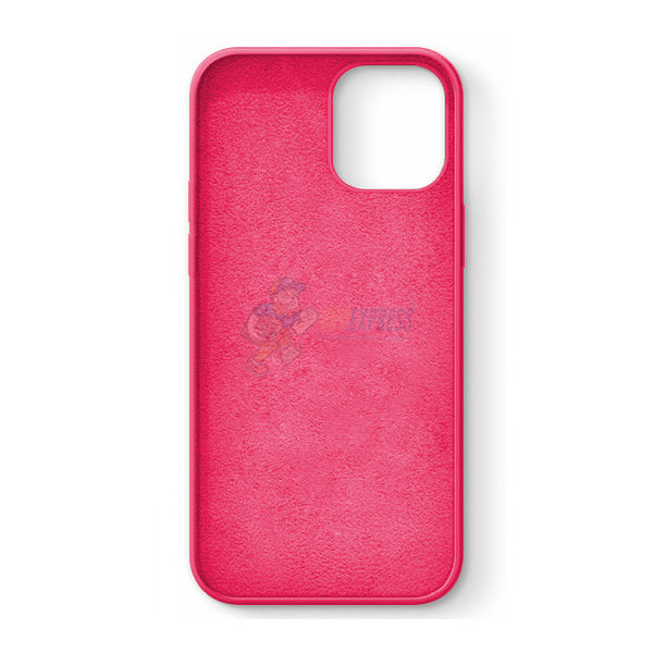 iPhone 12 Pro Max Slim Soft Silicone Protective ShockProof Case Cover Pink