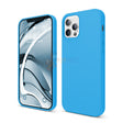 iPhone 12 Pro Max Slim Soft Silicone Protective ShockProof Case Cover Sky Blue