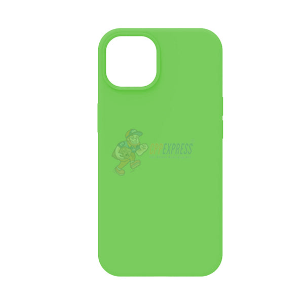 iPhone 13 Slim Soft Silicone Protective ShockProof Case Cover Fluorescent Green