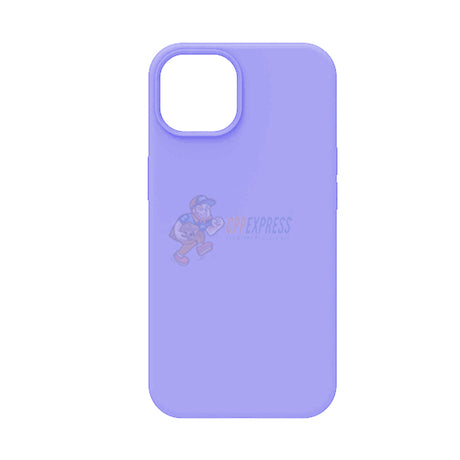 iPhone 13 Slim Soft Silicone Protective ShockProof Case Cover Light Purple