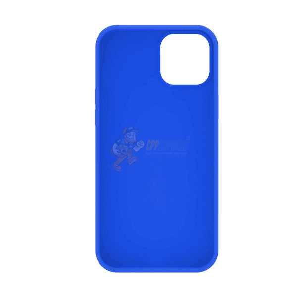 iPhone 13 Slim Soft Silicone Protective ShockProof Case Cover Royal Blue