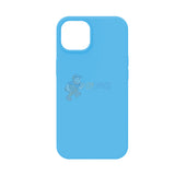 iPhone 13 Slim Soft Silicone Protective ShockProof Case Cover Sky Blue