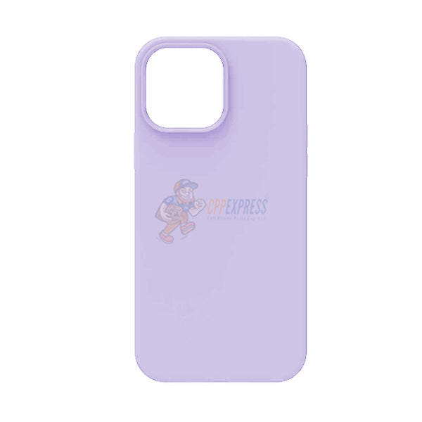 iPhone 13 Mini Slim Soft Silicone Protective ShockProof Case Cover Lavender