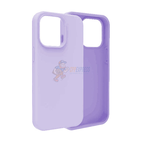 iPhone 13 Pro Slim Soft Silicone Protective ShockProof Case Cover Lavender