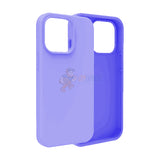 iPhone 13 Pro Slim Soft Silicone Protective ShockProof Case Cover Light Purple