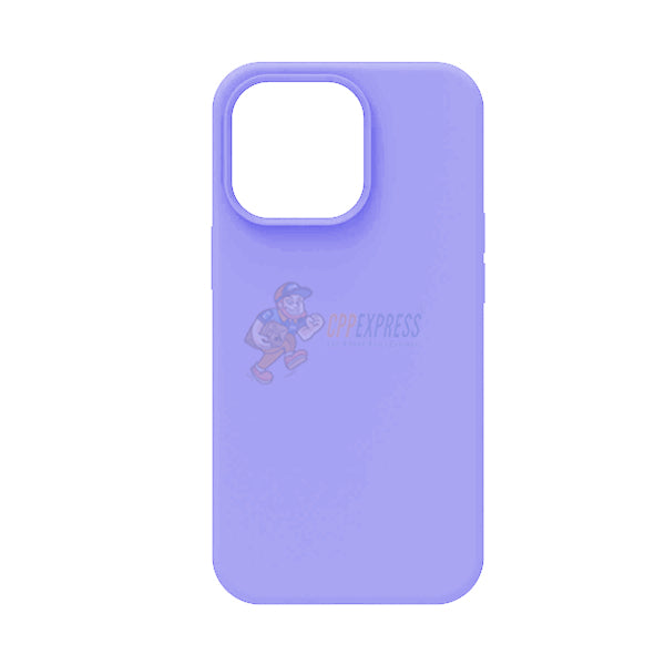 iPhone 13 Pro Slim Soft Silicone Protective ShockProof Case Cover Light Purple