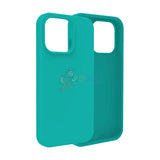 iPhone 13 Pro Slim Soft Silicone Protective ShockProof Case Cover Sea Green