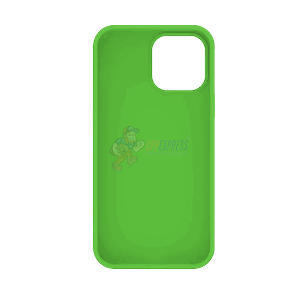 iPhone 13 Pro Max Slim Soft Silicone ShockProof Protective Case Cover Fluorescent Green