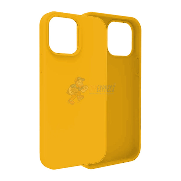 iPhone 13 Pro Max Slim Soft Silicone Protective ShockProof Case Cover Florida Yellow