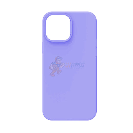 iPhone 13 Pro Max Slim Soft Silicone ShockProof Protective Case Cover Light Purple