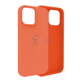 iPhone 13 Pro Max Slim Soft Silicone Protective ShockProof Case Cover Papaya