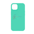 iPhone 14 Slim Soft Silicone Protective ShockProof Case Cover Spearmint Green