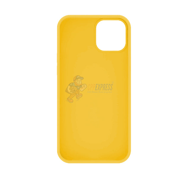 iPhone 14 Slim Soft Silicone Protective ShockProof Case Cover Yellow