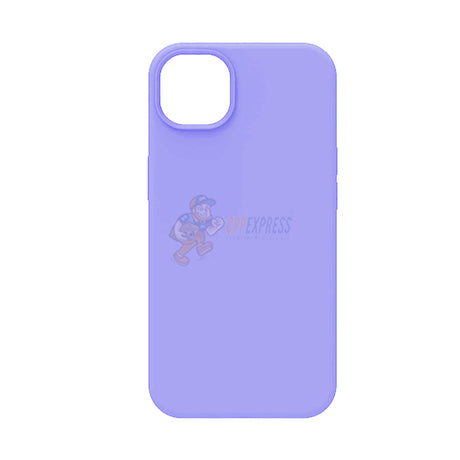 iPhone 14 Plus Slim Soft Silicone Protective ShockProof Case Cover Light Purple