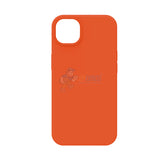 iPhone 14 Plus Slim Soft Silicone Protective ShockProof Case Cover Orange