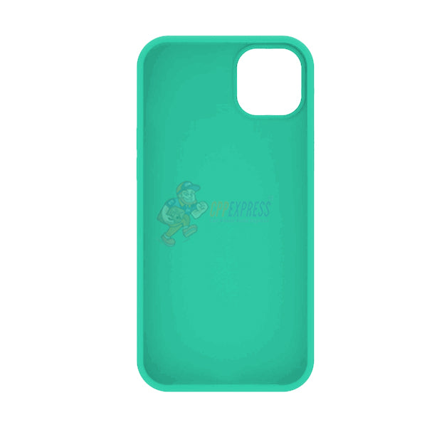 iPhone 14 Plus Slim Soft Silicone Protective ShockProof Case Cover Spearmint Green