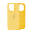 iPhone 14 Pro Slim Soft Silicone Protective ShockProof Case Cover Yellow