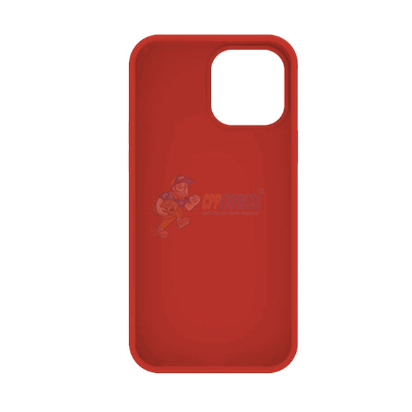 iPhone 14 Pro Max Slim Soft Silicone Protective ShockProof Case Cover Red