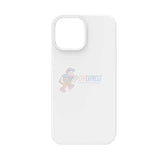 iPhone 14 Pro Max Slim Soft Silicone Protective ShockProof Case Cover White