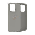 iPhone 14 Pro Slim Soft Silicone Protective ShockProof Case Cover Dark Grey