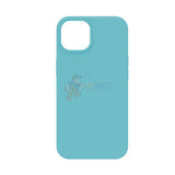 iPhone 15 Slim Soft Silicone Protective ShockProof Case Cover Light Blue