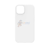 iPhone 15 Slim Soft Silicone Protective ShockProof Case Cover White