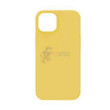 iPhone 15 Slim Soft Silicone Protective ShockProof Case Cover Yellow