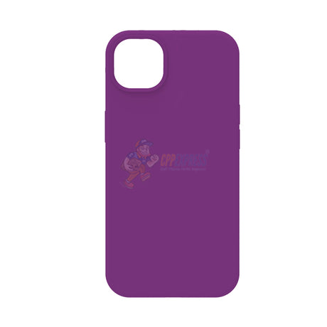 iPhone 15 Plus Slim Soft Silicone Protective ShockProof Case Cover Dark Purple