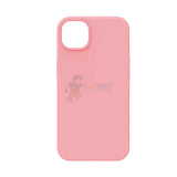 iPhone 15 Plus Slim Soft Silicone Protective ShockProof Case Cover Light Pink