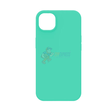 iPhone 15 Plus Slim Soft Silicone Protective ShockProof Case Cover Spearmint Green