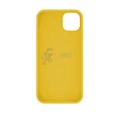 iPhone 15 Plus Slim Soft Silicone Protective ShockProof Case Cover Yellow