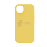 iPhone 15 Plus Slim Soft Silicone Protective ShockProof Case Cover Yellow