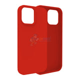 iPhone 15 Pro Max Slim Soft Silicone Protective ShockProof Case Cover Red