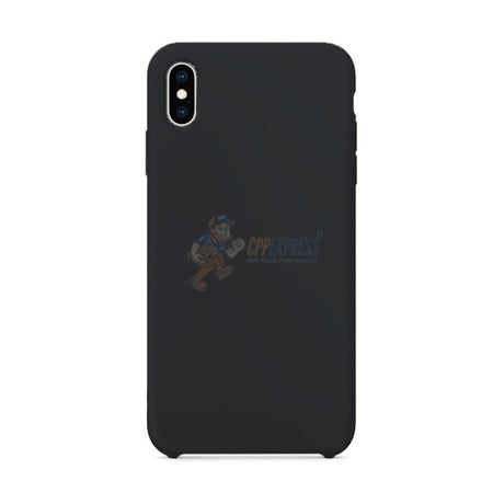 iPhone XS Max Slim Soft Silicone Protective Skin Case Cover GreyBlack