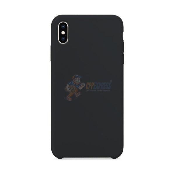 iPhone XS Max Slim Soft Silicone Protective Skin Case Cover GreyBlack