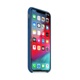 iPhone XS Max Slim Soft Silicone Protective Skin Case Cover Blue