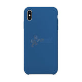 iPhone XS Max Slim Soft Silicone Protective Skin Case Cover Blue