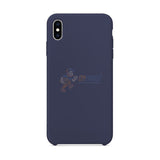 iPhone XS Max Slim Soft Silicone Protective Skin Case Cover Dark Blue