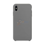 iPhone XS Max Slim Soft Silicone Protective Skin Case Cover Midnight Grey